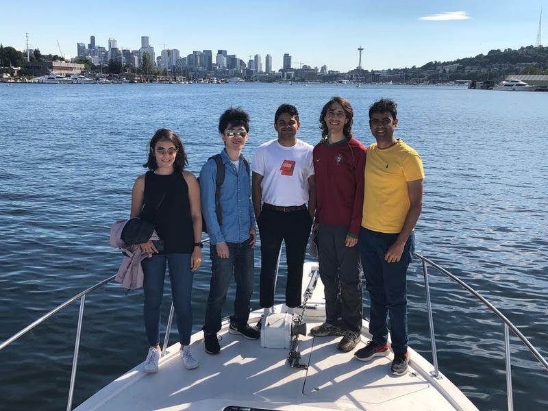 cruising with my team