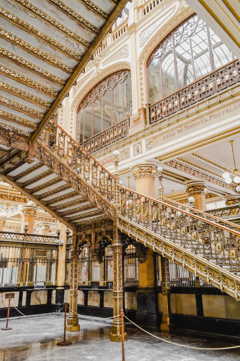 postal palace in Mexico City. Credit fourbroadsabroad.com
